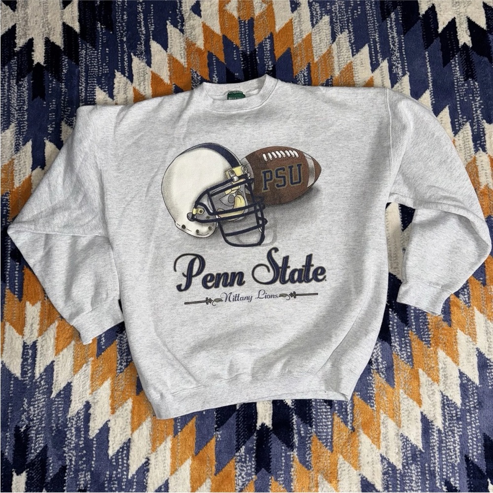 Penn State Nittany Lions VTG Sweatshirt Crewneck Briar Creek Large 90s Sweater